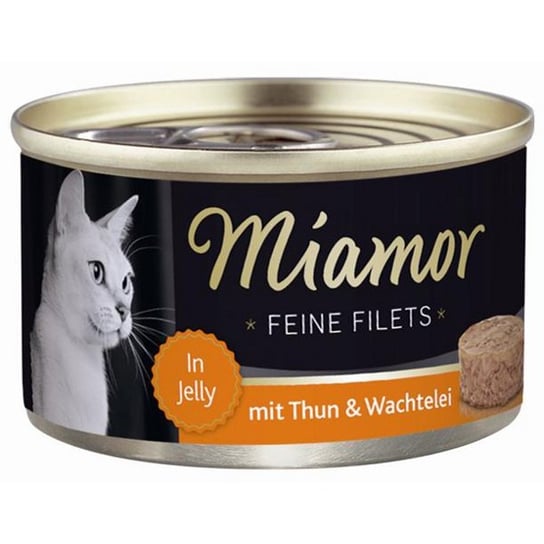 Karma dla kota MIAMOR Feine Filets z tuńczykiem i przepiórką, 100 g . Finnern
