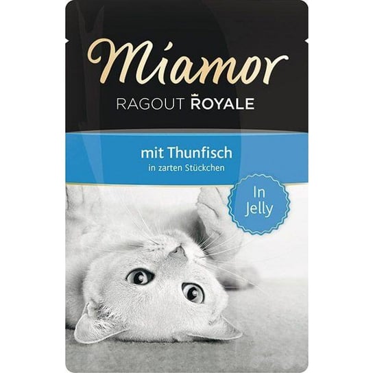 Karma dla kota Miamor Ragout Royale z tuńczykiem, 100 g Finnern