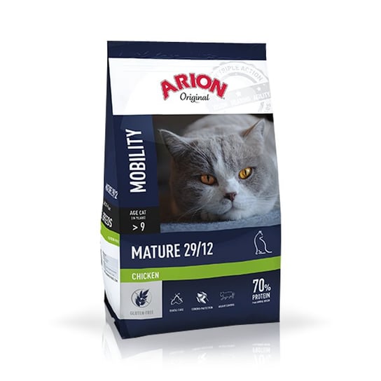 Karma dla kotów, Arion, Original Cat Mature Chicken, 7,5kg Arion