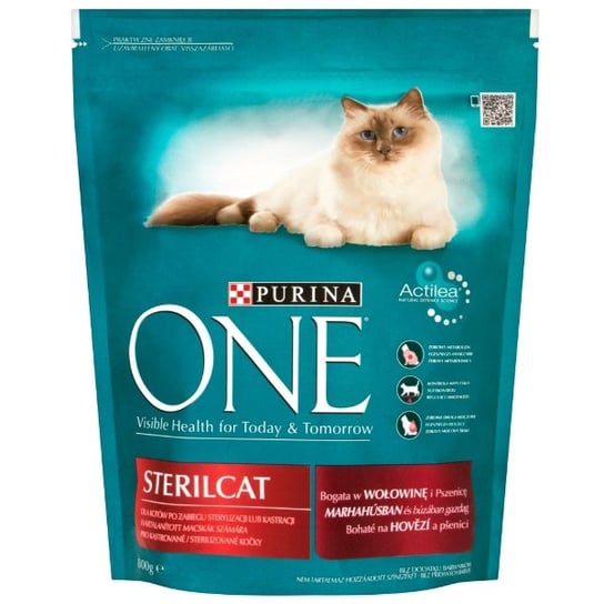 Karma dla kotów kastrowanych i po sterylizacji PURINA One SterilCat, 800 g  . Nestle