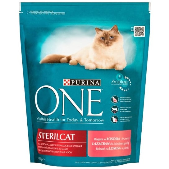 Karma dla kotów po sterylizacji PURINA One Sterilcat z łososiem i tuńczykiem, 800 g . Nestle