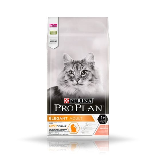 Karma dla kotów PRO PLAN Elegant, łosoś, 10 kg Purina Pro Plan