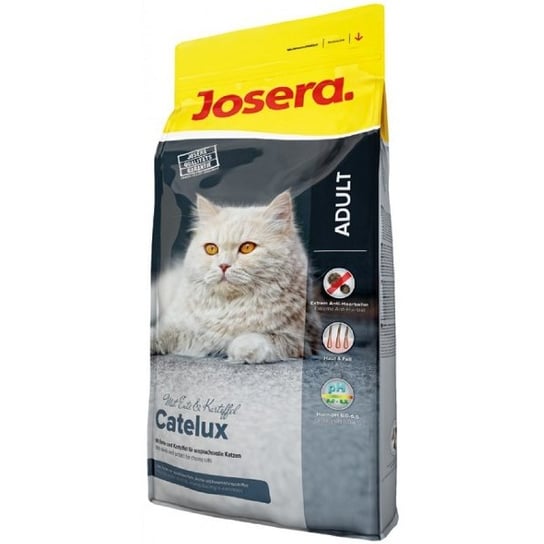 Karma dla kotów skłonnych do nadmiernego połykania sierści JOSERA Catelux, 10 kg . Josera