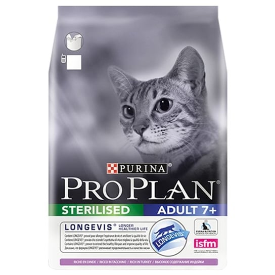 Karma dla kotów sterylizowanych PRO PLAN Sterilised Longevis Adult 7+, 1,5 kg . Nestle