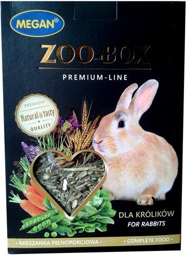 Karma dla królika MEGAN Zoo-Box, 420 g. Megan