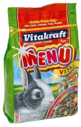 Karma dla królików miniaturowych VITAKRAFT, 500 g. Vitakraft