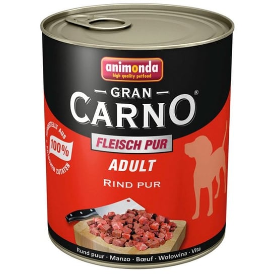 Karma dla psa ANIMONDA GranCarno Adult, wołowina, 800 g. Animonda