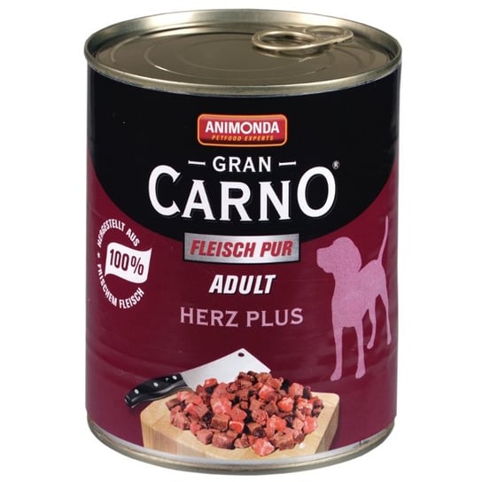 Karma dla psa ANIMONDA Grancarno Adult, wołowina i serca, 400 g. Animonda