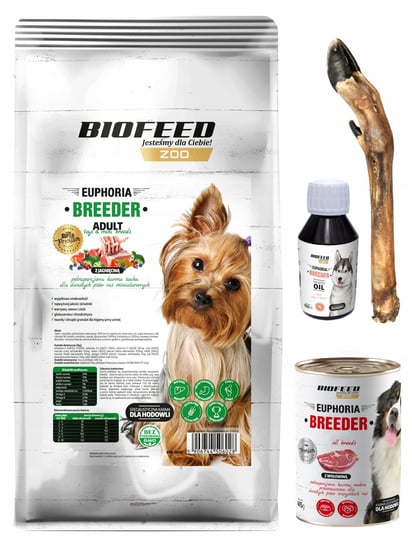 Karma dla psa BIOFEED Adult Toys Mini Z JAGNIĘCINĄ 15KG Biofeed