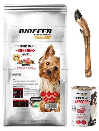 Karma dla psa BIOFEED Adult Toys Mini Z WOŁOWINĄ 10KG Biofeed