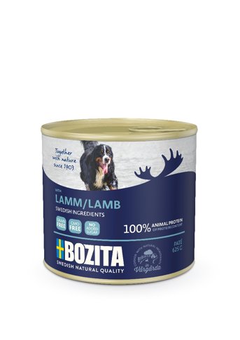 Karma dla psa BOZITA, pasztet z jagnięciną, 625 g Bozita