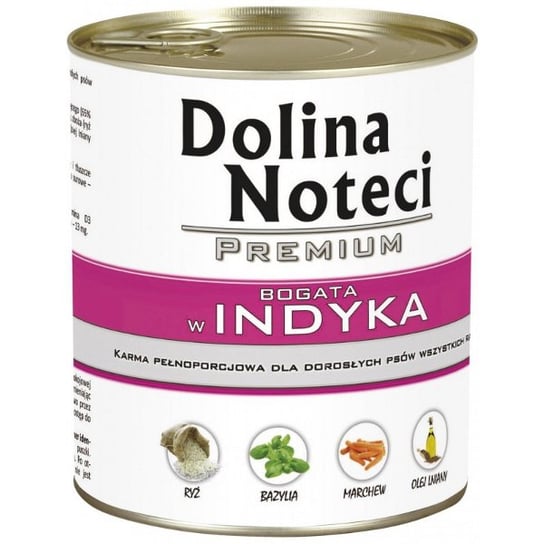 Karma dla psa DOLINA NOTECI Premium, indyk, 800 g . Dolina Noteci