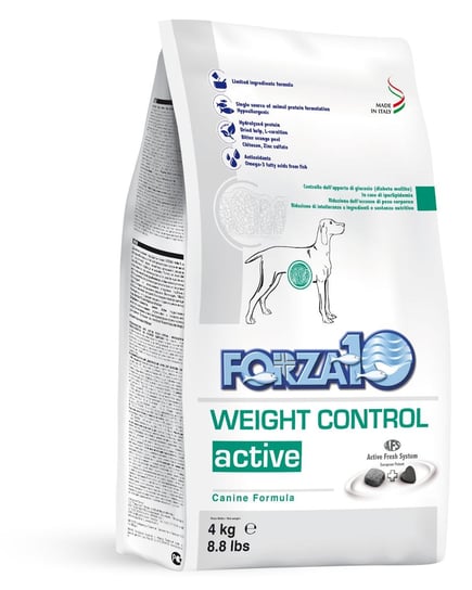 Karma dla psa FORZA10 Weight Control Active, 4 kg. Forza10