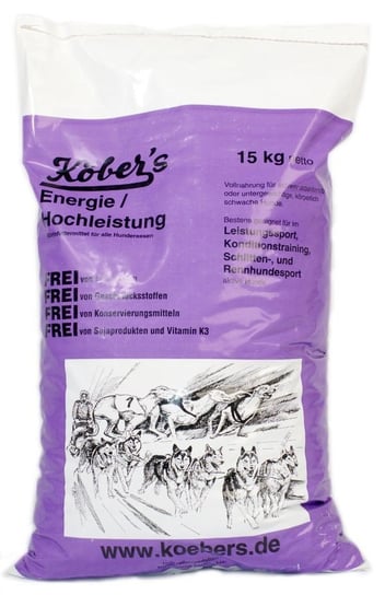 Karma dla psa KOEBERS Energie Hochleistung, 15 kg. Koebers