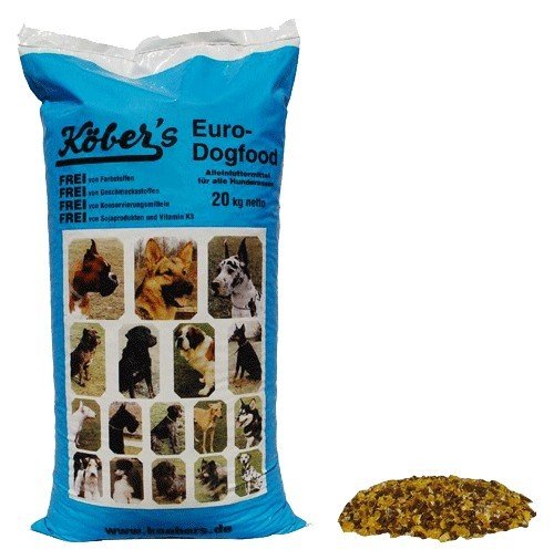 Karma dla psa KOEBERS Euro Dog Food, 20 kg. Koebers