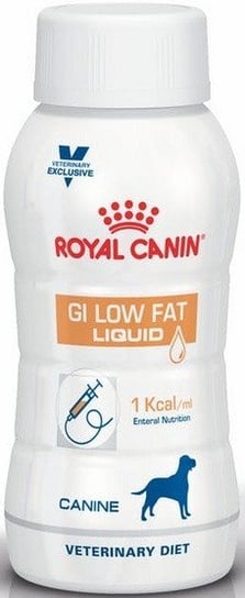 Karma dla psa ROYAL CANIN Veterinary Diet GI low Fat Liquid, 200 ml Royal Canin