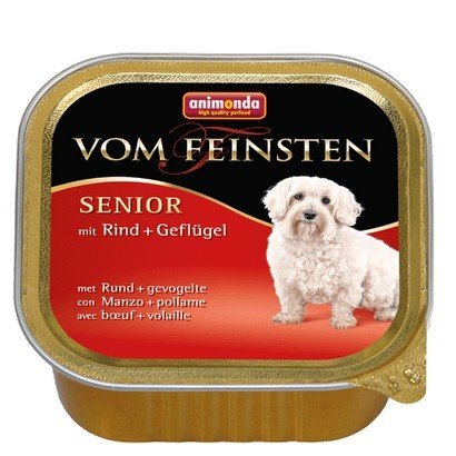 Karma dla psów, ANIMONDA VOM FEINSTEN Senior, wołowina i drób, 150 g Animonda vom Feinsten