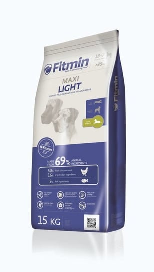 Karma dla psów FITMIN Maxi Light, 15 kg FITMIN