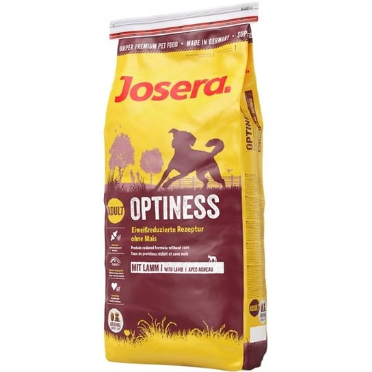 Karma dla psów JOSERA Optiness Adult, 15 kg. Josera