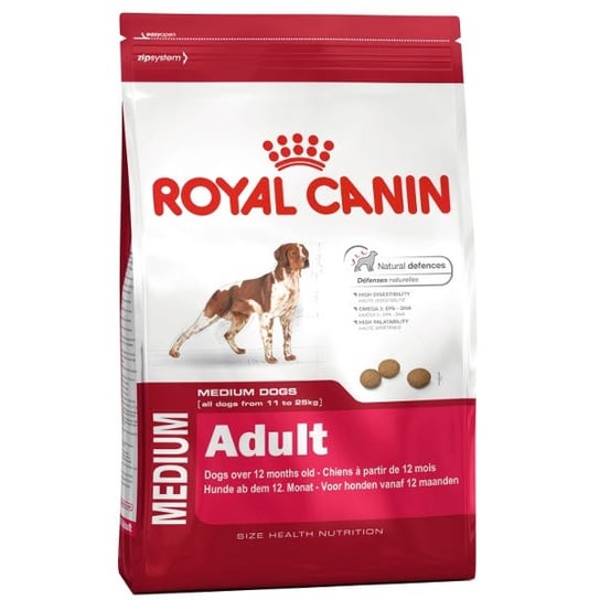 Karma dla psów ras średnich ROYAL CANIN Medium Adult, 4 kg. Royal Canin