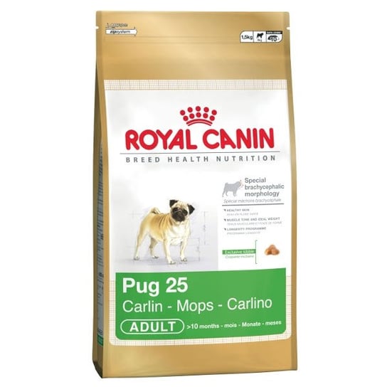 Karma dla psów rasy Mops ROYAL CANIN Pug, 1,5 kg. Royal Canin