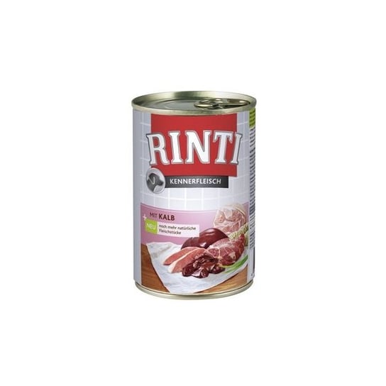 Karma dla psów RINTI Kennerfleisch, cielęcina, 400 g . Finnern