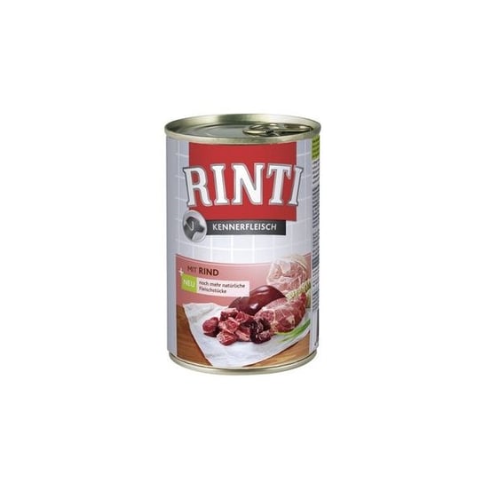 Karma dla psów RINTI Kennerfleisch, wołowina, 400 g. Finnern