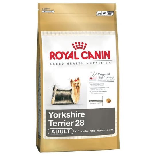 Karma dla psów ROYAL CANIN Yorkshire Terrier Adult, 1,5 kg . Royal Canin