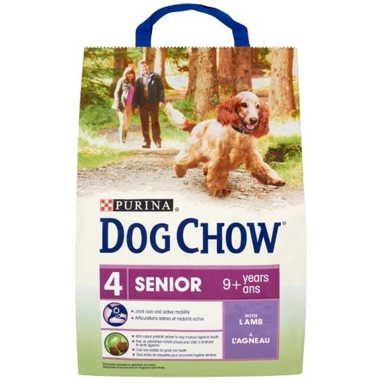 Karma dla psów starszych PURINA Dog Chow Senior, z jagnięciną, 2,5 kg. Nestle