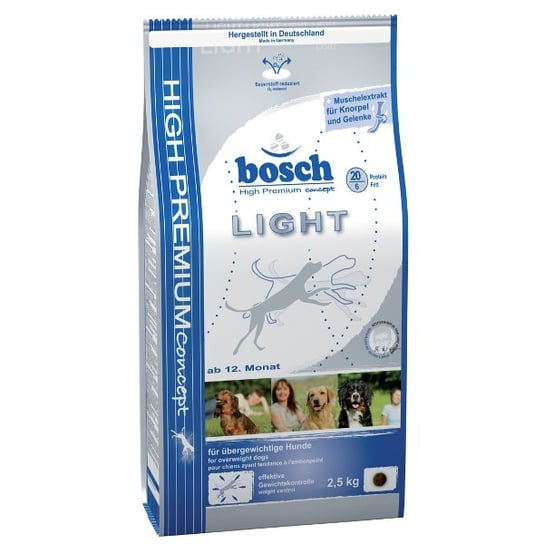 Karma dla psów z tendencją do nadwagi BOSCH Light, 2,5 kg . Bosch
