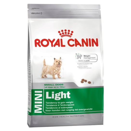Karma dla psów z tendencją do nadwagi ROYAL CANIN Mini Light, 800 g. Royal Canin