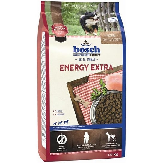 Karma dla sportowych psów BOSCH Energy Extra, 1 kg. Bosch