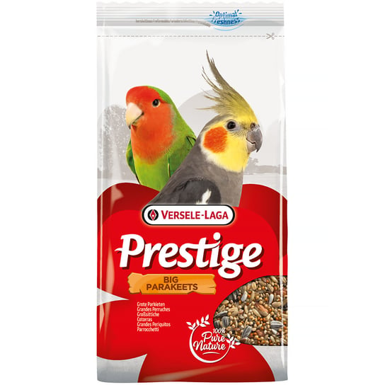 Karma dla średnich papug nimfy nierozłączki VERSELE LAGA Prestige Big Parakeets 1 kg + 200 g Versele-Laga