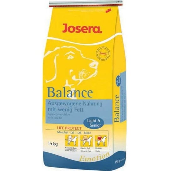 Karma dla starszych psów JOSERA Balance, 15 kg. Josera