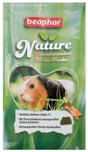 Karma dla świnek morskich BEAPHAR Nature, 750 g. Beaphar