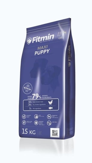 Karma dla szczeniąt FITMIN Maxi Puppy, 15 kg FITMIN