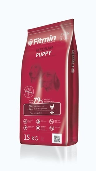 Karma dla szczeniąt FITMIN Medium Puppy, 15 kg FITMIN
