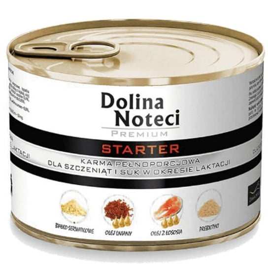Karma dla szczeniąt i suk karmiących DOLINA NOTECI Premium Starter, 185 g Dolina Noteci
