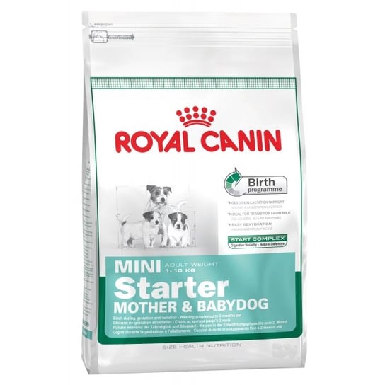 Karma dla szczeniąt i suk w ciąży ROYAL CANIN Mini Starter Mother & Babydog, 1 kg. Royal Canin