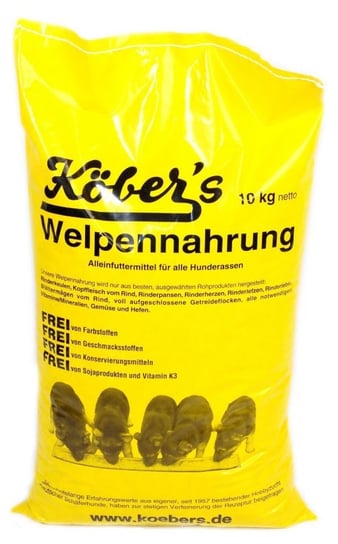 Karma dla szczęniąt KOEBERS Welpennahrung, 10 kg. Koebers