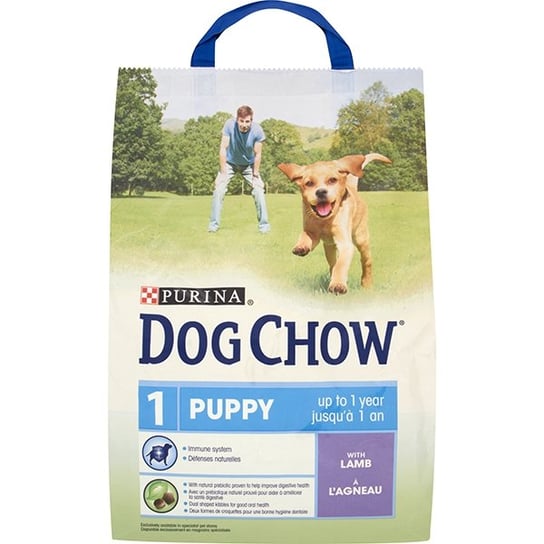 Karma dla szczeniąt PURINA Dog Chow Puppy, jagnięcina, 2,5 kg. Nestle