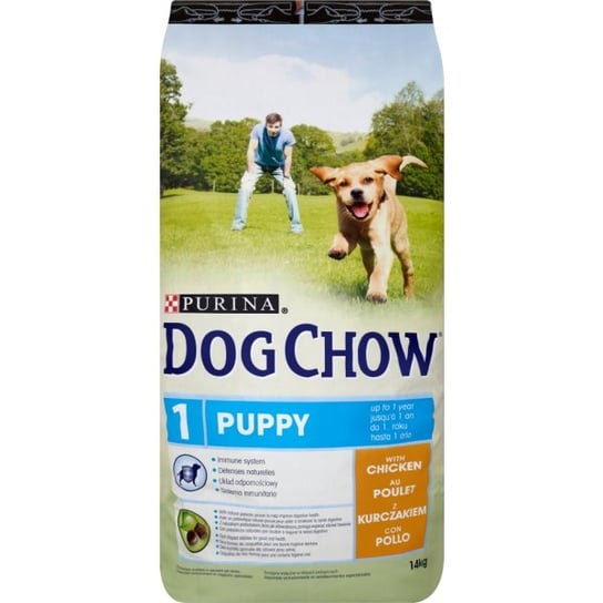 Karma dla szczeniąt PURINA Dog Chow Puppy, z kurczakiem, 14 kg . Nestle
