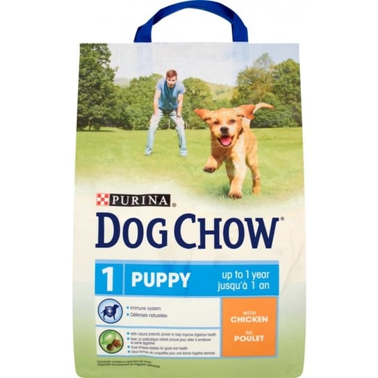 Karma dla szczeniąt PURINA Dog Chow Puppy, z kurczakiem, 2,5 kg  . Nestle