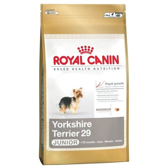 Karma dla szczeniąt ROYAL CANIN Yorkshire Terrier Junior, 1,5 kg. Royal Canin