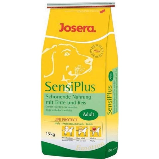 Karma dla wrażliwych psów JOSERA SensiPlus, 15 kg  . Josera