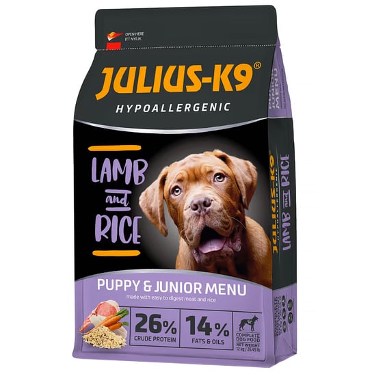 Karma Julius-K9 dla psów z alergią hipoalergiczna dla szczeniąt 3kg Julius-K9