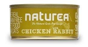 Karma mokra dla kociąt NATUREA grain Free, Chicken & Rabbit, 85 g NATUREA