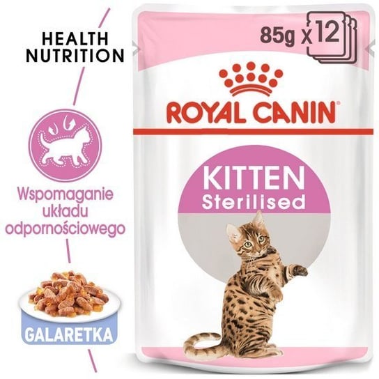 Karma mokra dla kociąt ROYAL CANIN Kitten Sterilised, 85 g Royal Canin