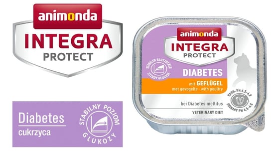 Karma mokra dla kota ANIMONDA Integra Diabetes, drób, 100 g Animonda