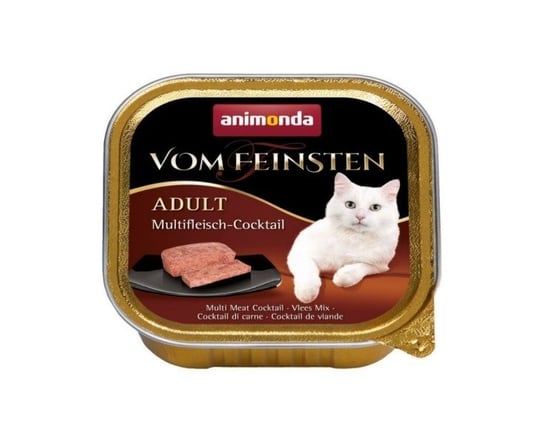 Karma mokra dla kota Animonda Vom Feinsten Adult, koktajl mięsny, 100 g Animonda